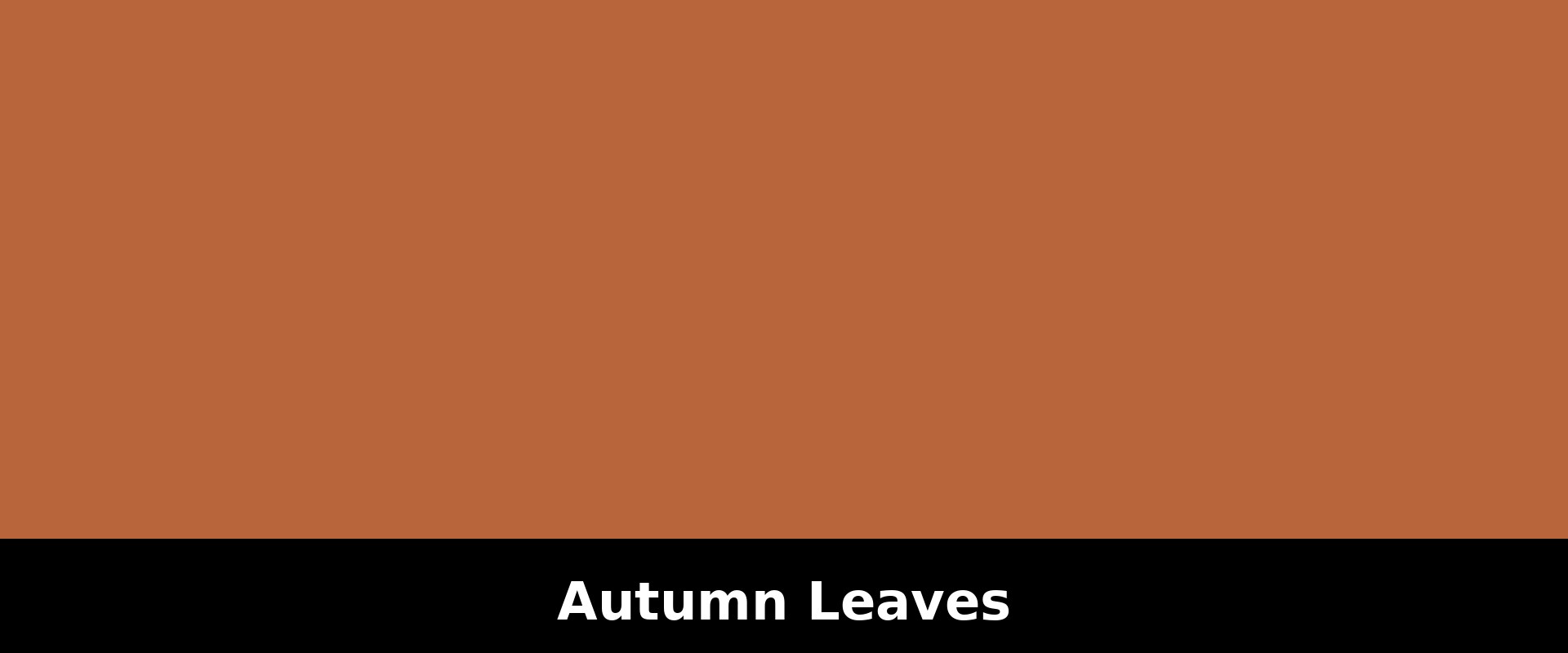 Autumn leaves